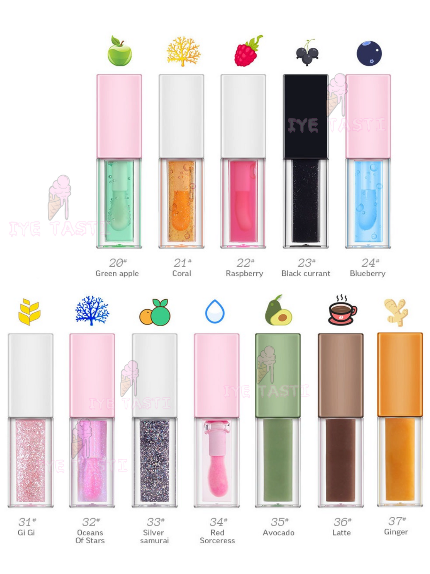 New Arrival Scented Lip Oil Pack